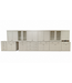 55820 White Cabinet Set Of 22-pcs