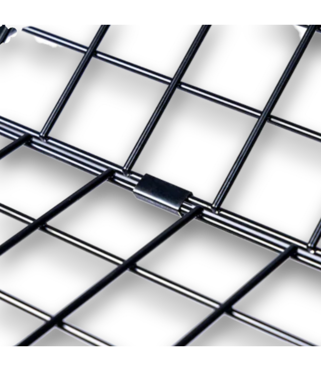 55856 Heavy Duty Black Metal Wire Additional Shelf Only