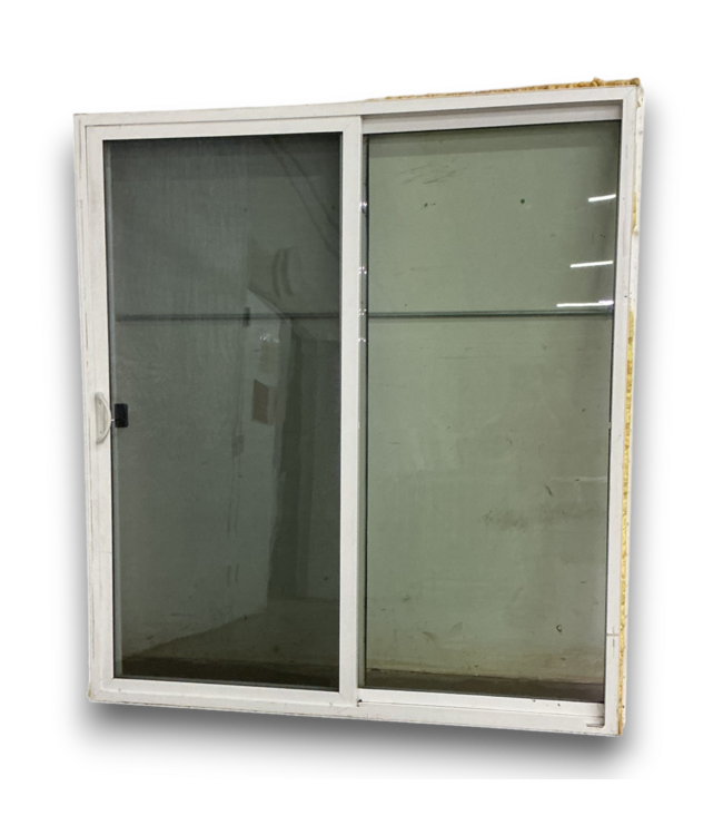 55862 71 X 80 White Vinyl Sliding Patio Door