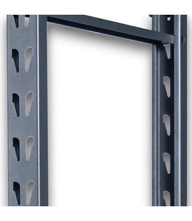 55863 Heavu Duty Black Upright 84"