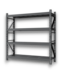 55867 Heavy Duty 4 Tier Shelf With Pegboard 1600 Lbs. Adjustable Storage