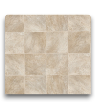 Bud's Warehouse 55875 Dune Shell Stone Look Waterproof Cut-to-length Vinyl Sheel Flooring