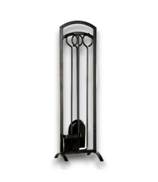 Bud's Warehouse 55877 3 Piece Steel Fire Place Tool Set