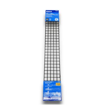 Bud's Warehouse 55861 Heavy Duty Black Metal Wire Additional Shelf Only 77"