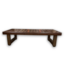 55880 Rectangular Teak Wood Outdoor Patio Coffee Table