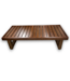 55880 Rectangular Teak Wood Outdoor Patio Coffee Table