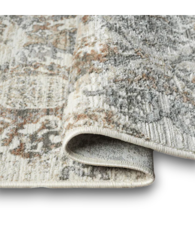 55887 5’ X 7’ Andromeda Beige Rectangular Area Rug