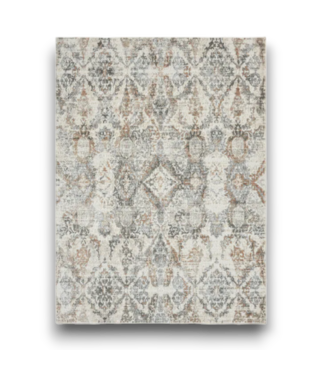 Bud's Warehouse 55887 5’ X 7’ Andromeda Beige Rectangular Area Rug