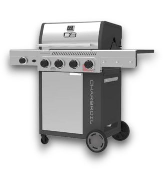Bud's Warehouse 55896 Gray 4 Burner Liquid Propane Gas’s Grill