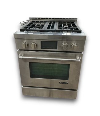 Bud's Warehouse 55895 Pro-style Stainless Steel 30" Gas Range With Multimode Convection