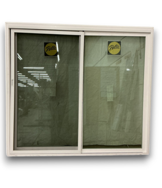 Bud's Warehouse 55899 80 X 89 White Vinyl Sliding Door With Screen