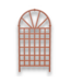 55900 Urban Brown Vinyl Garden Trellis For Climbing Plants