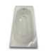 55902 Performa2 White Fiberglass/ Plastic Alcove Soaking Bathtub