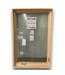 55910 Black Aluminum Wood Casement One Wide Rh Window