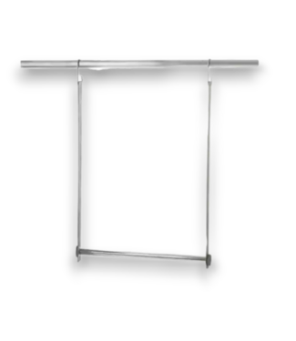 Bud's Warehouse 55913 Chrome Finish Expandable Hanging Bar
