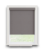 55901 47 X 72 Grey Room Darkening Cordless Shade