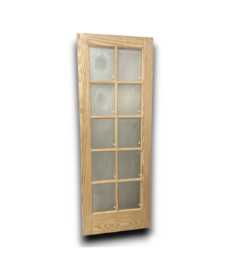 Bud's Warehouse 55919 30 X 80 Unfinished Wood Fil Light Door Slab