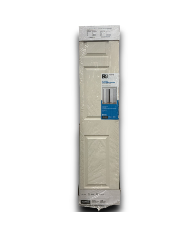 55924 36 X 80 6 Panel Closet Bifold Doors