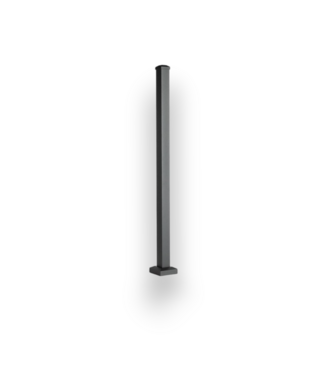 Bud's Warehouse 55928 Charcoal Aluminum Deck Post 37"h