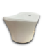 55929 White Acrylic Free Standing Bath Tub With Faucet