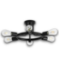 55932 26” Black Sputnick Ceiling Light Fixture
