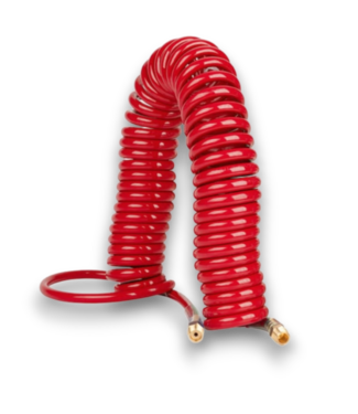Bud's Warehouse 55938 Red Air Compressor Hose 25-ft.