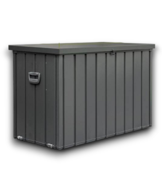 Bud's Warehouse 55947 200 Gal. Dark Grey Metal Deck Box