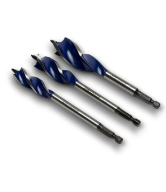 Bud's Warehouse 55952 Wood Boring Tri Flute Bit Drill Bit