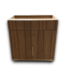 55953 Walnut Bathroom Vanity Base 33"w
