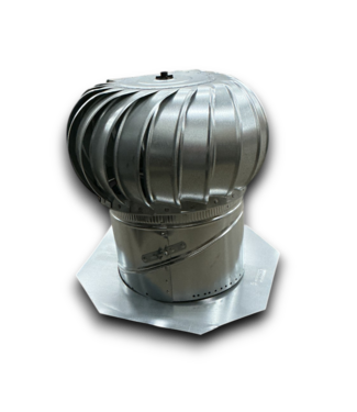 Bud's Warehouse 55955 Aluminum Braced Wind Roof Turbine 12"