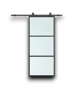 Bud's Warehouse 55958 3-panel Barn Door W/hardware 32" X 84"