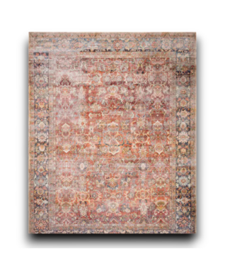 Bud's Warehouse 55962 8 X 10 Ft. Reddish Marine Distressed Area Rug