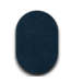 55968 6 X 9 Super Soft Oval Navy Modern Area Rug