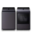 55970 Matte Black Top Load Washer With Agitator And Dryer Set