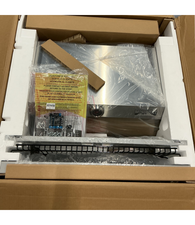55959 Stainless Steel Liquid Propane Grill - Side Burner