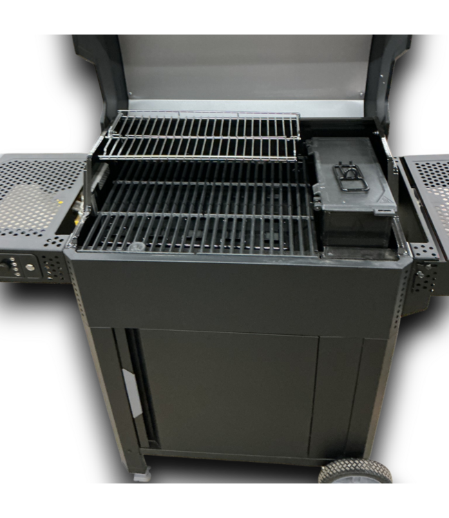 55965 Auto Ignite 20” Black Cart Charcoal Grill
