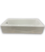 55975 Villager White Cast Iron Alcove Soaking Bathtub Left Drain
