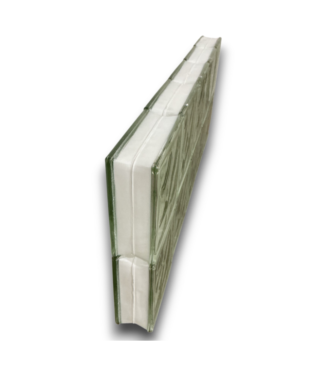 55977 Frameless Replacement Wavy Glass Block Window 10 Blocks