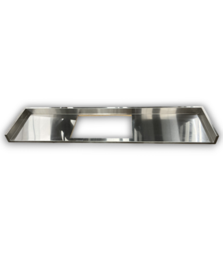 Bud's Warehouse 55984 Commercial Stainless Steel Counter Top 104"