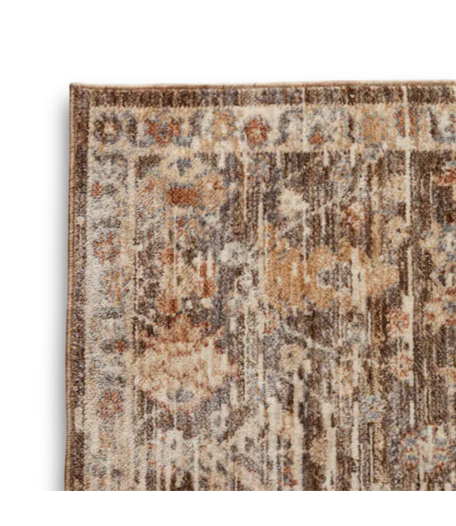 55987 Multi-brown Area Rug 8' X 10'