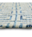 55997 Blue & White Maze Area Rug 7' X 10'