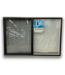 55998 Black And White Vinyl Sliding Window With Annealed Glass 72 X 48