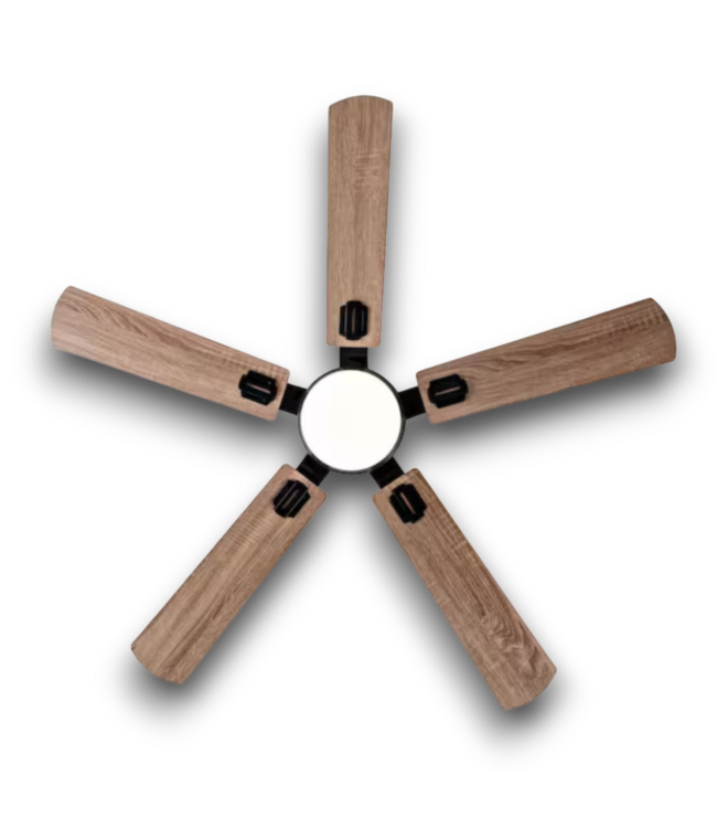 56000 Led Light Dual Blade Ceiling Fan 52"