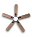 56000 Led Light Dual Blade Ceiling Fan 52"