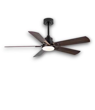 Bud's Warehouse 56000 Led Light Dual Blade Ceiling Fan 52"