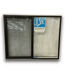 56001 Black And White Vinyl Sliding Window With Annealed Glass 60 X 48