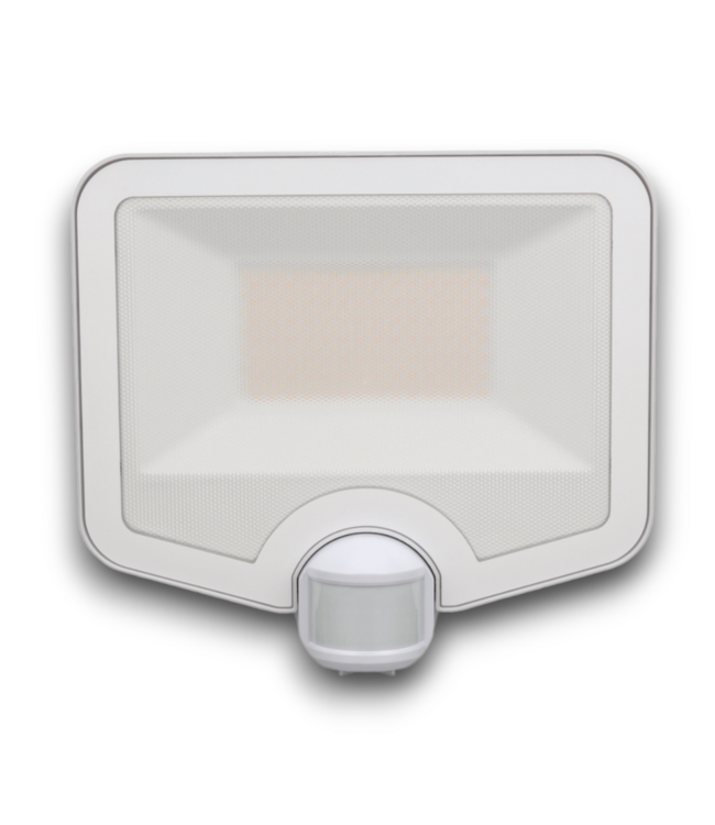 56003 Hardwired White Motion Activated Flood Light