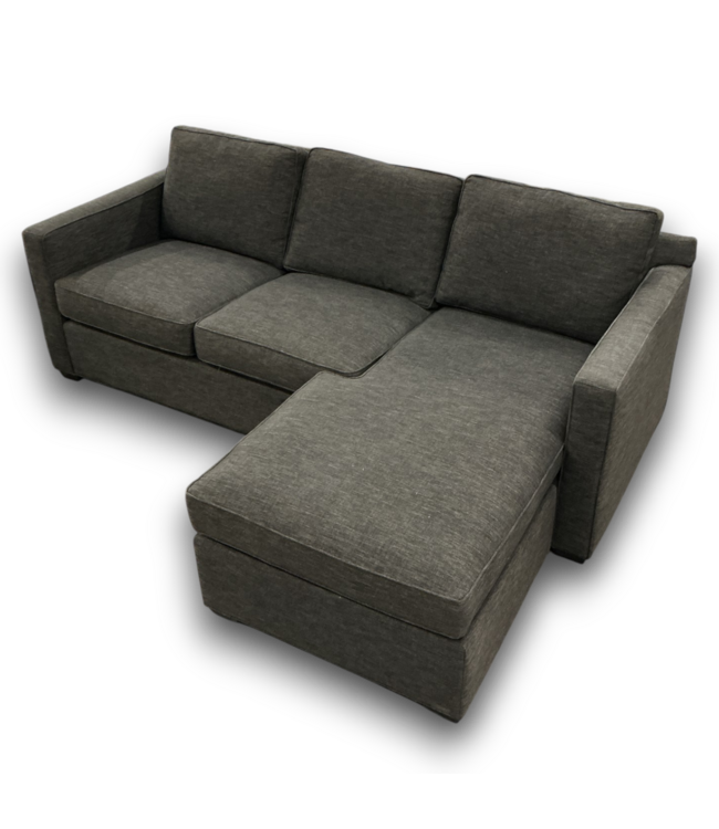 56005 Davis 3 Seat Lounger In Darius Graphite With Storage