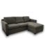 56005 Davis 3 Seat Lounger In Darius Graphite With Storage