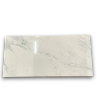 Bud's Warehouse 56006 White & Grey Marbled Tile 11-boxes 113 Sq. Ft.